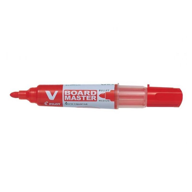 Marker pentru tablă Pilot Vboard Master Plus diverse culori 2,3 mm vârf rotund rosu