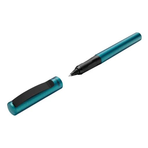 Roller Pelikan Pina Colada, vârf 0,7 mm, culoare albastru petrol metalizat
