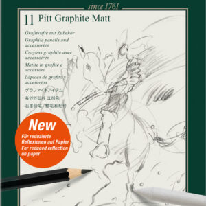 Pitt Graphite Matt Set, Tin Of 11