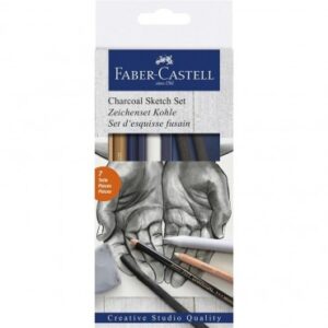 Set Desen Carbune Faber Castell