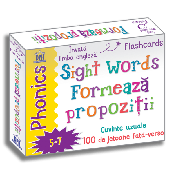 Sight words - Formează propoziții - Jetoane Limba Engleză