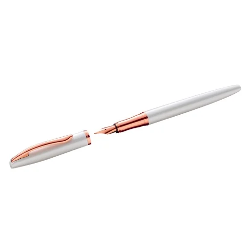 Stilou Pelikan Jazz Noble Elegance alb perlat