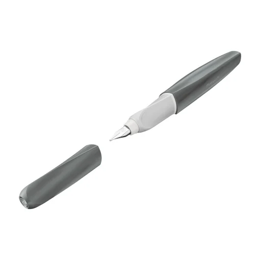 Stilou Pelikan Twist peniță M, gri deschis